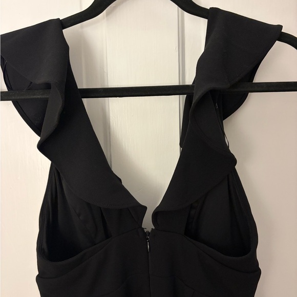 Lulu's Perfect Opportunity Black Maxi Ruffle Dress - Picture 6 of 8